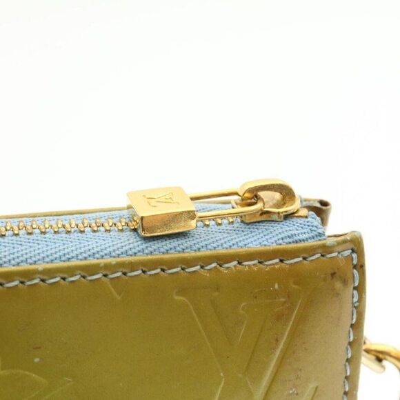 LOUIS VUITTON Monogram Vernis Lexington Pouch Baby Blue - Picture 10 of 15